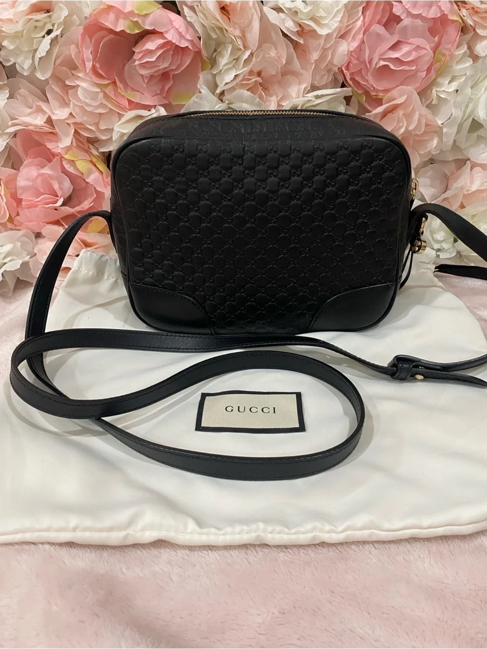 Gucci Microguccissima Mini Bree Messenger Bag